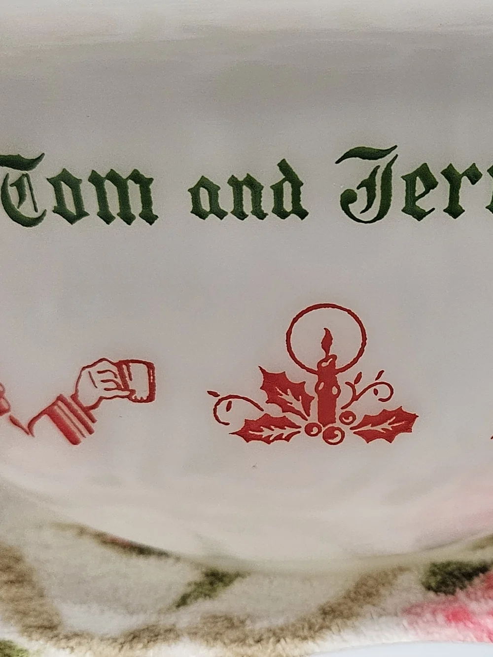 Vintage 1950's Tom and Jerry Set 5 Mugs